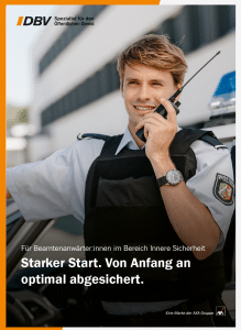 Flyer Sicherheit